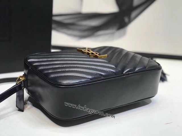 YSL专柜款女包 聖羅蘭經典款MONOGRAM SAINT LAURENT相機包 YSL肩背斜挎包 520534  jjh1192